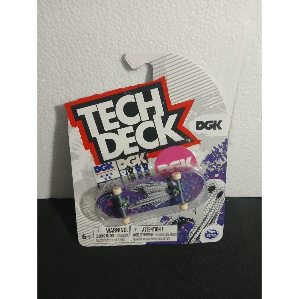 Tech Deck DGK Boo Johnson Ghosted Purple Ghost Fingerboard Skateboard